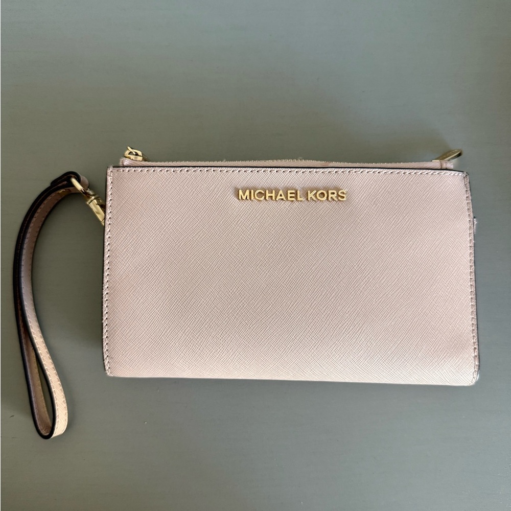 Michael Kors Pink Wristlet